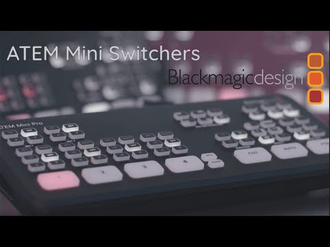 Blackmagic Design ATEM Mini Comparison | Mini, Mini Pro, & Mini Pro ISO