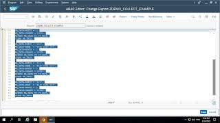 14. COLLECT Statement Example in SAP ABAP