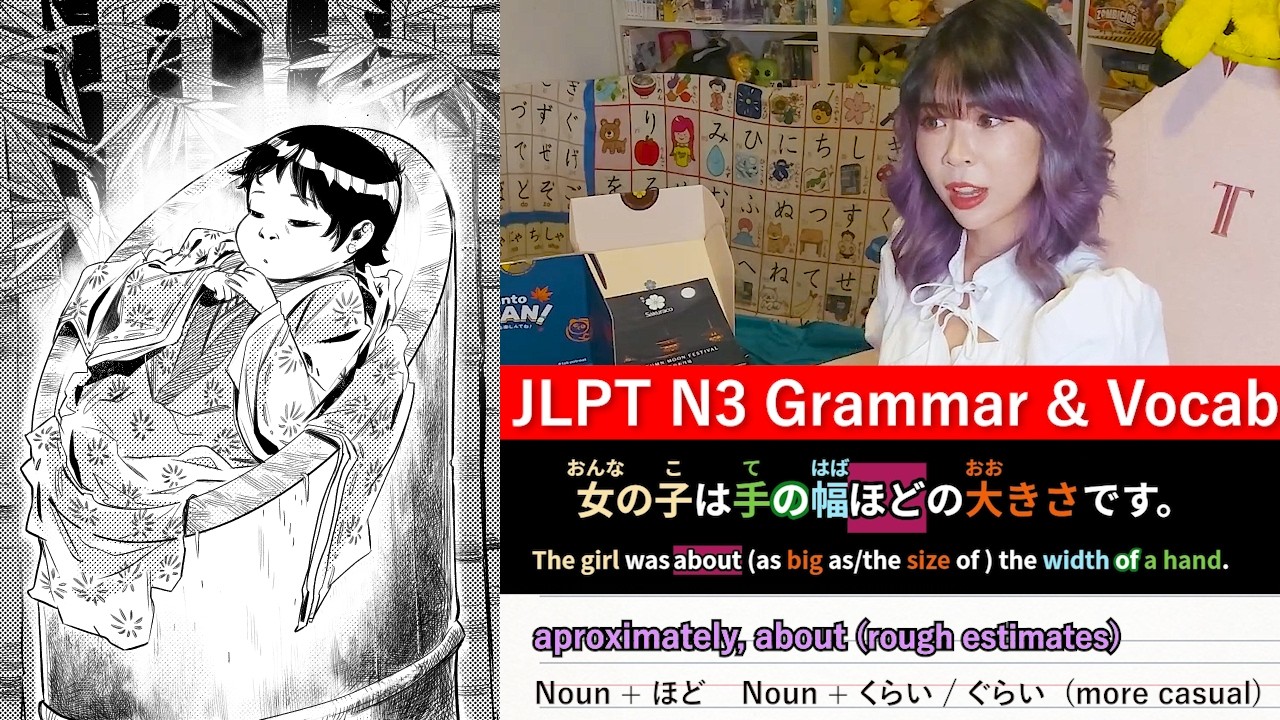 JLPT N3 Grammar & Vocab, Reading, Listening Practice pt.1