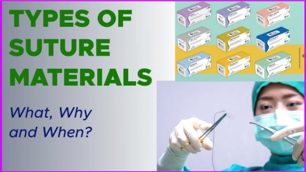 common sutures used in ot #sutures #needle #norcet_aiims