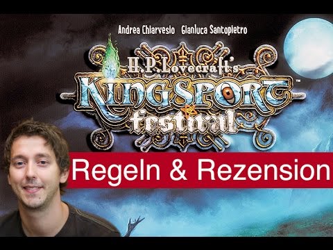 Kingsport Festival (Brettspiel)/ Anleitung & Rezension / SpieLama