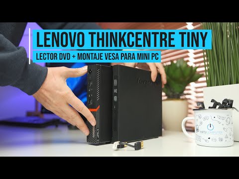 Lenovo ThinkCentre Tiny - Soporte VESA (75 y 100 mm, DVD-RW, M72e, M73, M83, M92p, M93p)