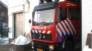 preview picture of video 'Nieuwe tankautospuit brandweer Stramproy'