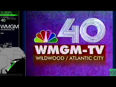 TV DX from Patchogue, NY (Tropo 1997)