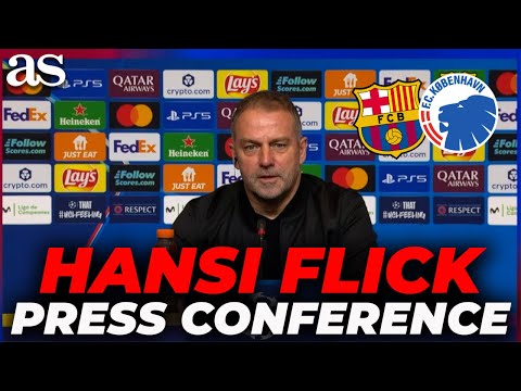 HANSI FLICK full PRESS CONFERENCE | BARCELONA 4- COPENHAGUE 1