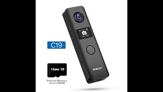 Quick review and test of the BOBLOV C19 Pocket Mini Body Camera 1080P with 4Hours Recording.