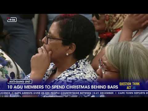 Anti Gang Unit members to spend Christmas behind bars