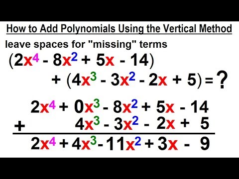 Algebra Ch 5 Polynomials 1 of 32 What is a Polynomial