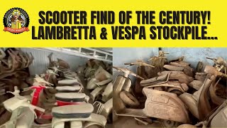 Download lagu Scooter find of the Century! – Lambretta & Vespa scooter stockpile, plus parts & machinery barnfind mp3