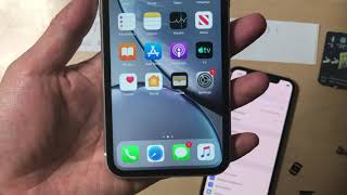 How to Unlock Sprint iphone XR  Heicard turbo chip with T-mobile sim card  iphone 11 pro 2019 ios13
