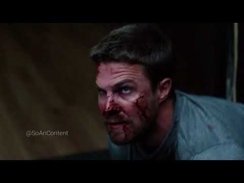 Arrow 6×20 Diaz vs Oliver fight scene
