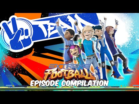 Extreme Football ⚽ Season 1, Episodes 1-4 | 1+ Hour World Cup Soccer Cartoon ⚽ 💥
