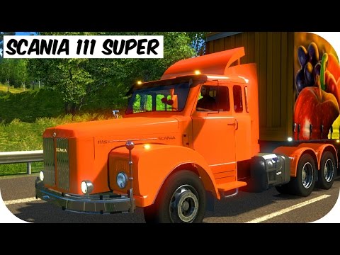 Scania 111 Super Truck Mod - ETS 2 HD