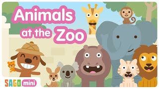 Sago Mini World: Fun at the Zoo! 🐵🦁🐧 | Animal Videos for Kids