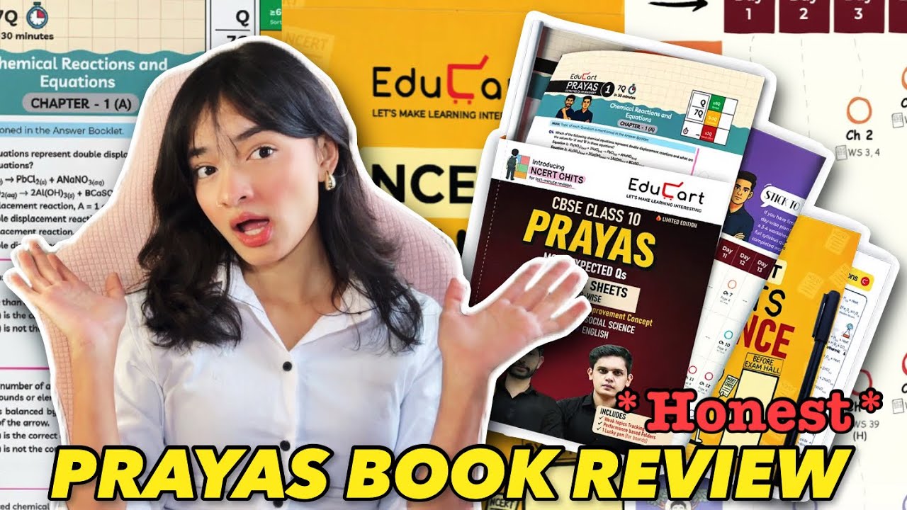🔥Reviewing EDUCART PRAYAS book 2026 for CLASS 10 #prayas #cbseclass10