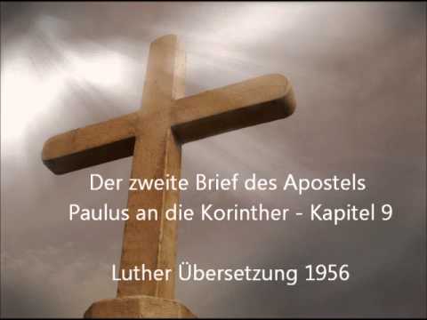 Der zweite Brief des Apostels Paulus an die Korinther - Kapitel 9 [LuÜ]
