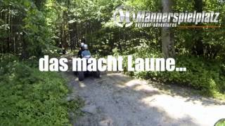 preview picture of video 'Männerspielplatz® 3 bis 5 stündige Quadtouren im Allgäu im Raum Bodensee und Wangen'