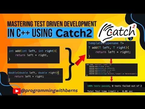 Master Test-Driven Development (TDD) in C++  using Catch2| Step-by-Step Tutorial for Beginners