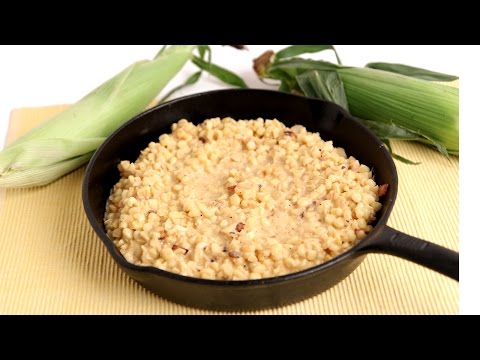 Homemade Creamed Corn Recipe - Laura Vitale - Laura in the Kitchen Episode 795