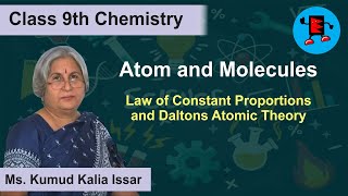 CBSE Class 9 Chemistry Atoms and Molecules Law of Constant Proportions and Dalton's Atom |Extraminds