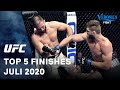 Top 5 Finishes - juli 2020