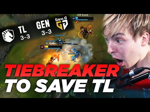 LS | THIS IS TEAM LIQUID'S LAST CHANCE! | GEN vs TL Groups