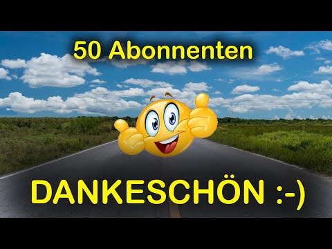 Danke für 50 Abonennten!