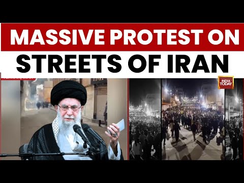 Iran Protest News: Shopkeepers Clash with Police, Massive Anti-Government Protests in Tehran