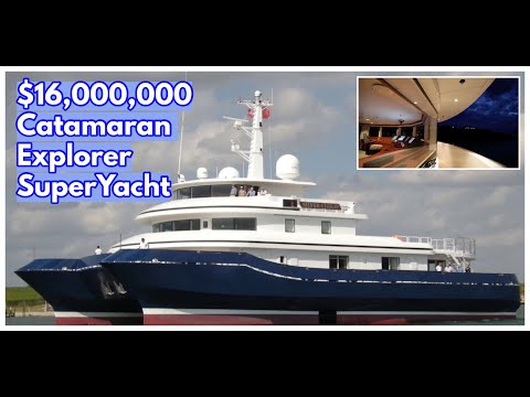 Is This The Ultimate Catamaran Explorer Yacht? | $16m SuperYacht