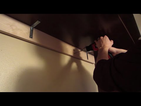 How to disassemble, move, and rebuild a Bestar wall bed (Costco murphy bed)