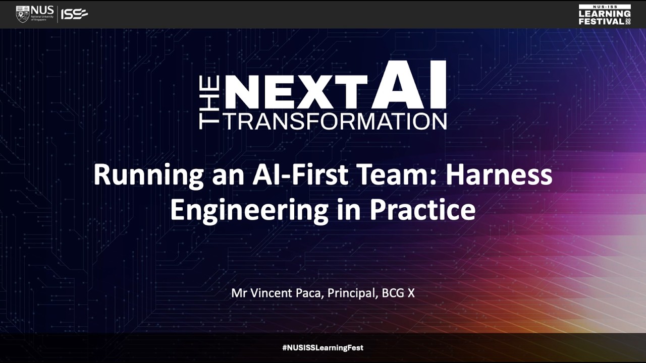 Running an AI-First Team: Harness Engineering in Practice