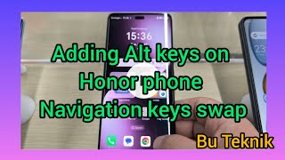 Download the video "Adding Alt keys on Honor phone Navigation keys swap"