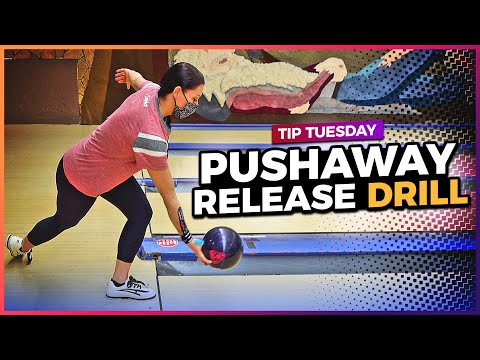 Pushaway Release Drill. A Bowling Tip for Higher Scores!