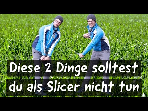 Diese zwei Bewegungen solltest Du als Slicer vermeiden.