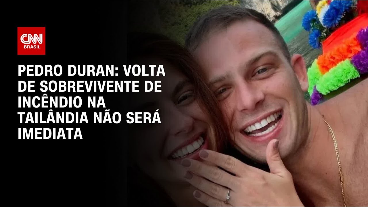 Pedro Duran: Volta de sobrevivente de incêndio na Tailândia não será imediata | CNN NOVO DIA