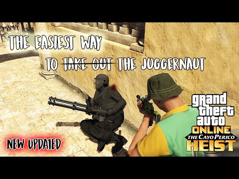 GTA Cayo Perico | How To Eliminate Juggernaut The Easy Way | Very Easy Method