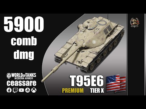 T95E6 / WoT Console / PS5 / Xbox Series X / 1080p60 HDR