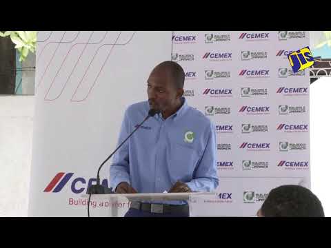JISTV CEMEX Official Opening of Concrete Pavement Initiative St Andrew, West Central, St. Andrew