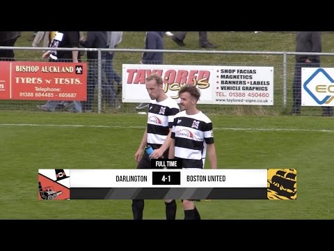 Darlington 4-1 Boston United - Vanarama National League North - 2016/17