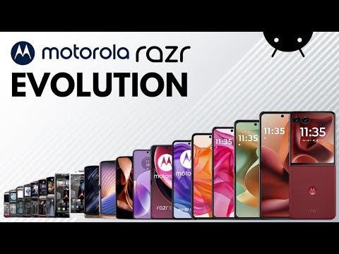 Evolution of Motorola Razr | History of Moto Razr