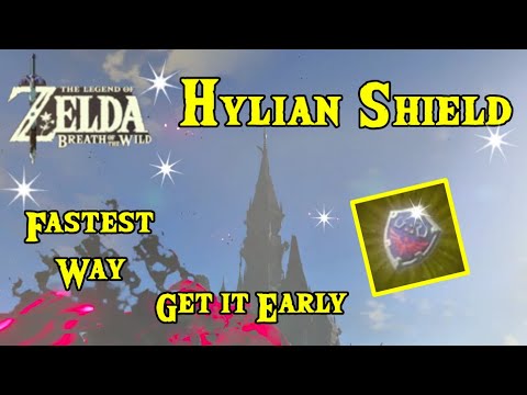 How to get the Hylian Shield Breath of The Wild