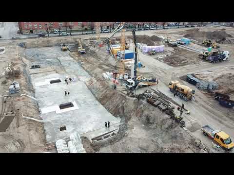 Lagarde-Campus West Bamberg von oben: Kalte Nahwärme ganz groß!