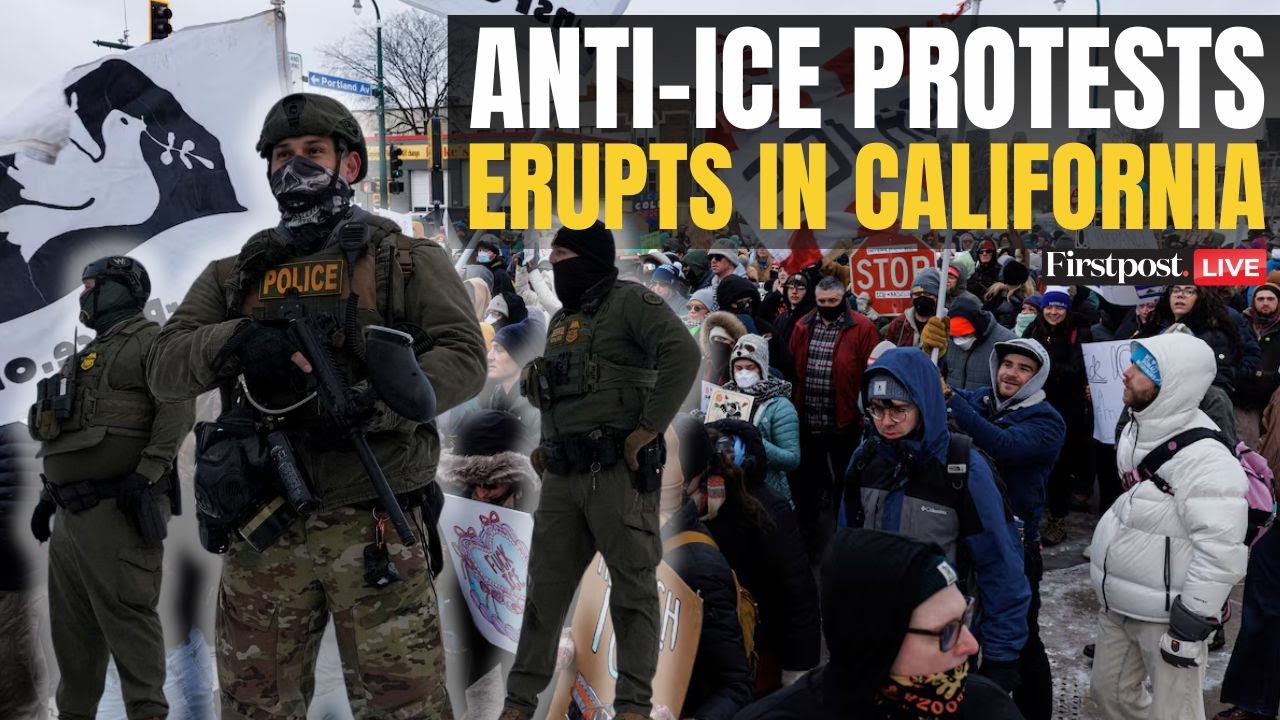 California Protest LIVE: Protesters in Oakland Rally Against Minneapolis CE Shooting | Firstpost