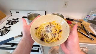 A Simple Carbonara in 12 Minutes | My New Recipe