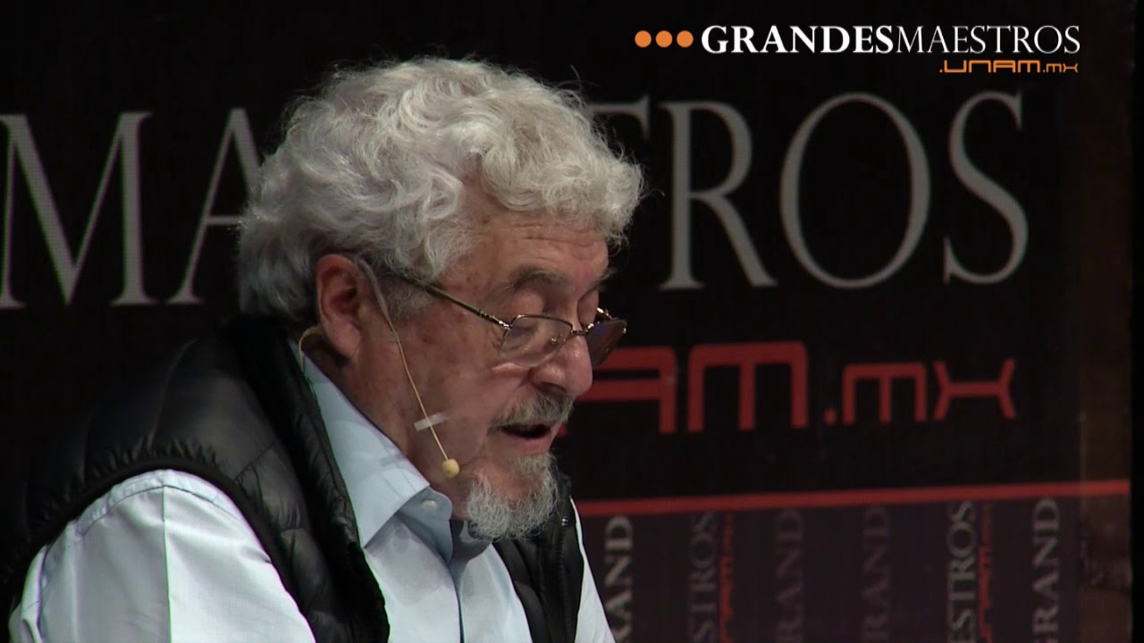 Felipe Garrido en Grandes Maestros.UNAM (Tercera sesión 3/4)