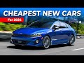 Cheapest New Cars For 2024