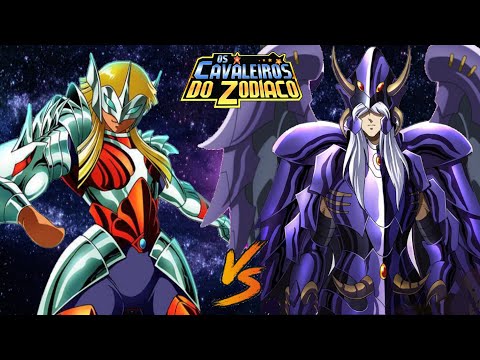 Hagen de Merak vs Minos de Griffon - Os Cavaleiros do Zodíaco: Alma dos Soldados