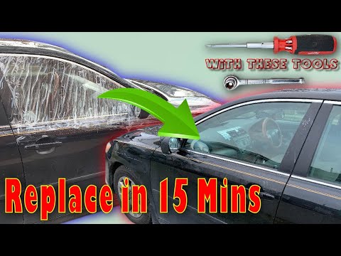 🚗 Quick and Easy: DIY Toyota Camry 2007-2011 Window Glass Replacement in 15 Minutes! 🚗