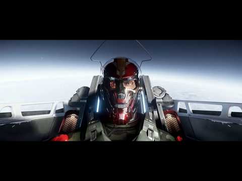 Star Citizen - Aegis Gladius Valiant (blackout flight test) 4K