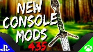 Skyrim Special Edition: ▶️5 BRAND NEW CONSOLE MODS◀️ #435 (PS4/XB1/PC)